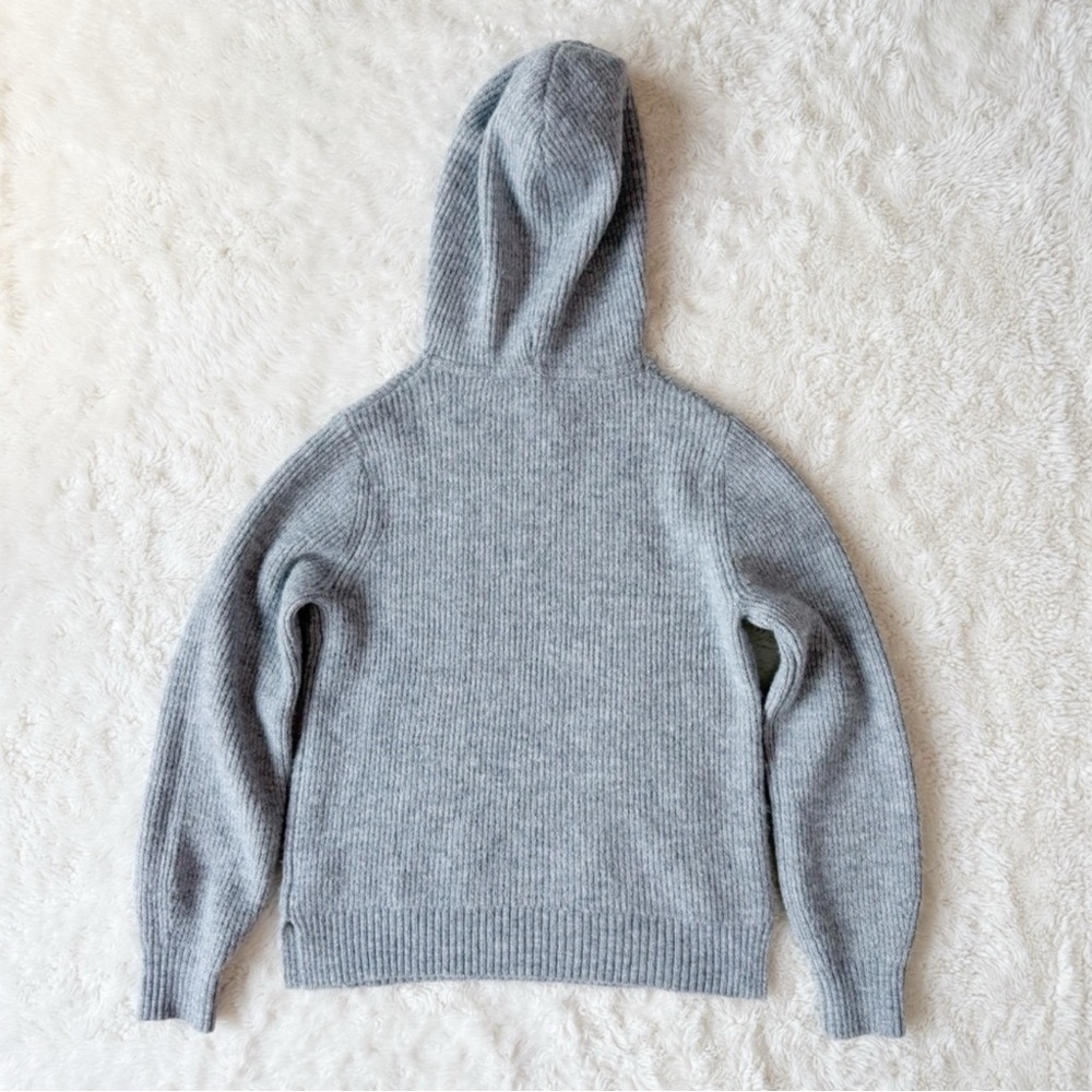 Gentle Fawn Woman Gray Soft Knit Pullover Hoodie Sweater XS Casual Classic Cozy - Picture 6 of 10